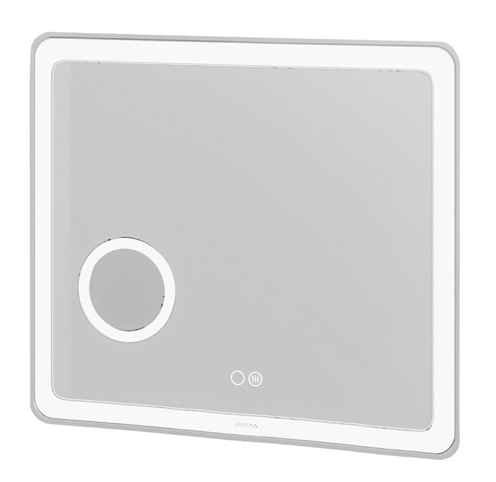 Зеркало Grossman Leo 80х80 с LED подсветкой