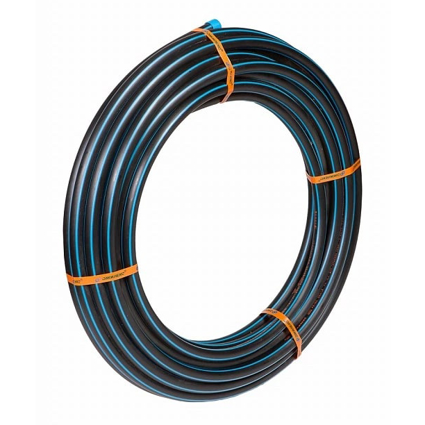 Труба ПНД Джилекс Хит PE100 20x1,6 PN 10 для питьевой воды, бухта 20 м