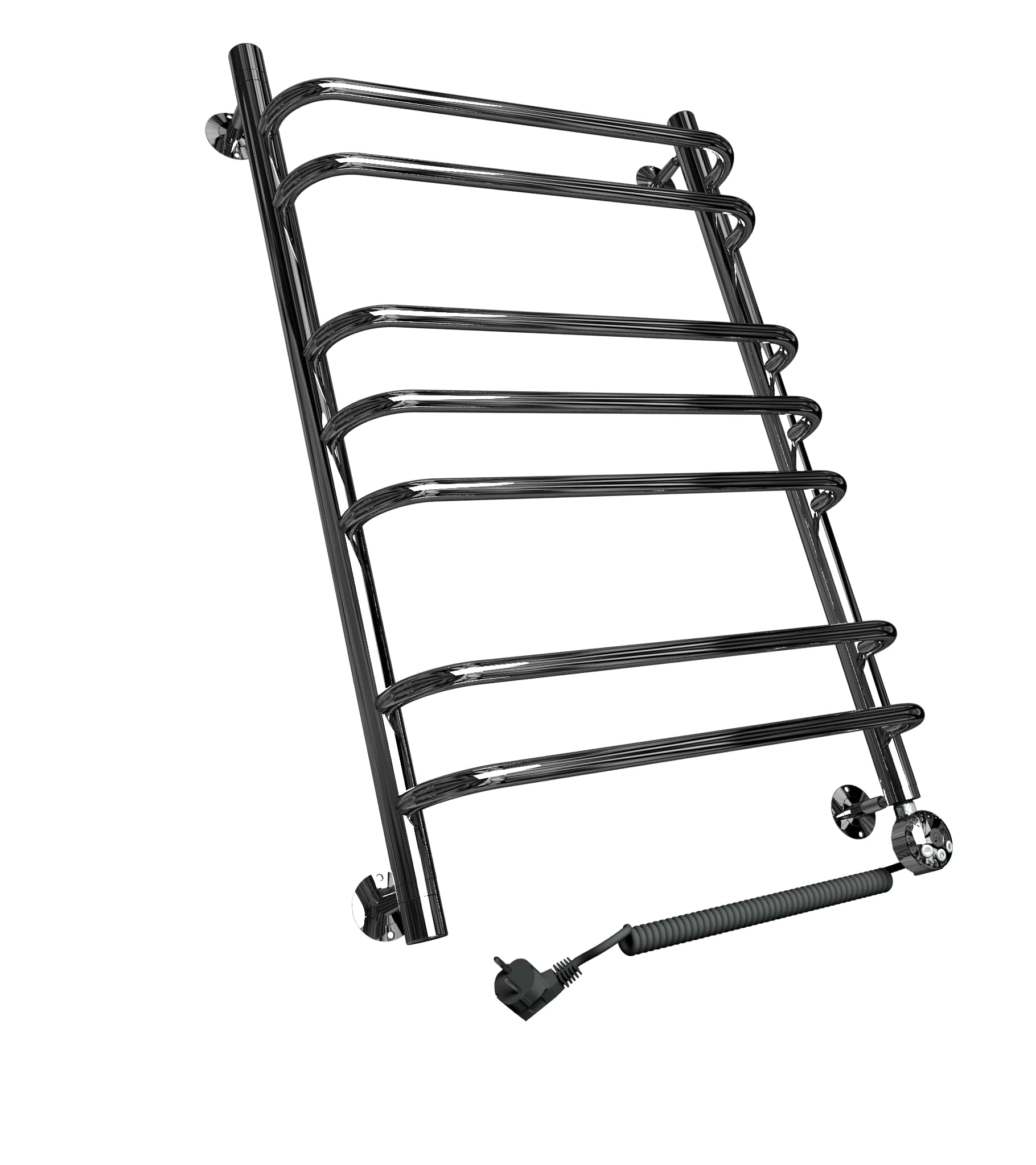 Полотенцесушитель электрический Двин Q electro 1200x400, ТЭН справа