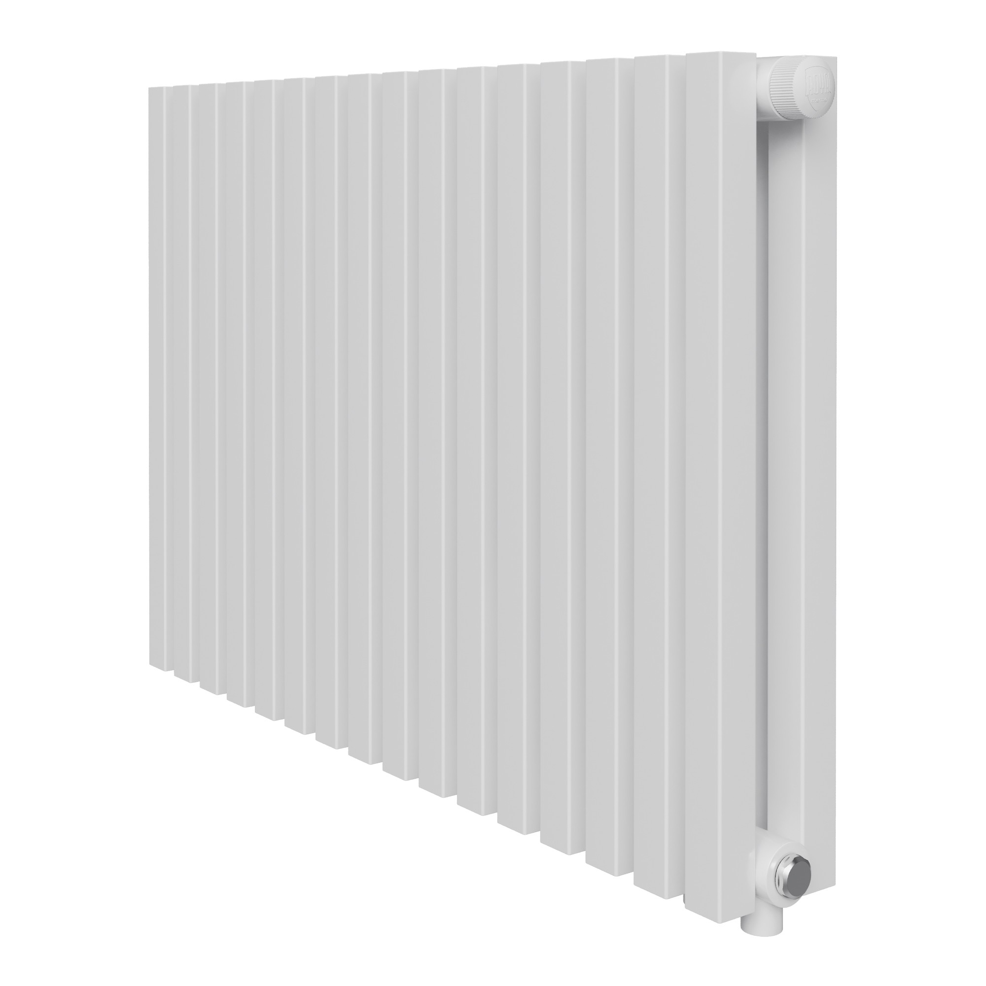 Радиатор стальной трубчатый Royal Thermo Shift Q30 VC2050, 12 секций, белый глянцевый (RAL9016)