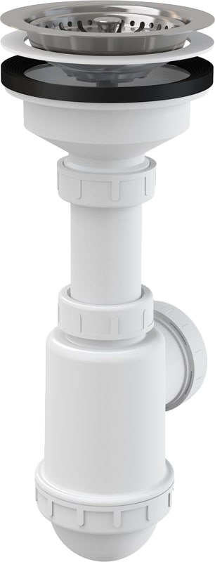Сифон для мойки AlcaPlast A446-DN50/40 с выпуском