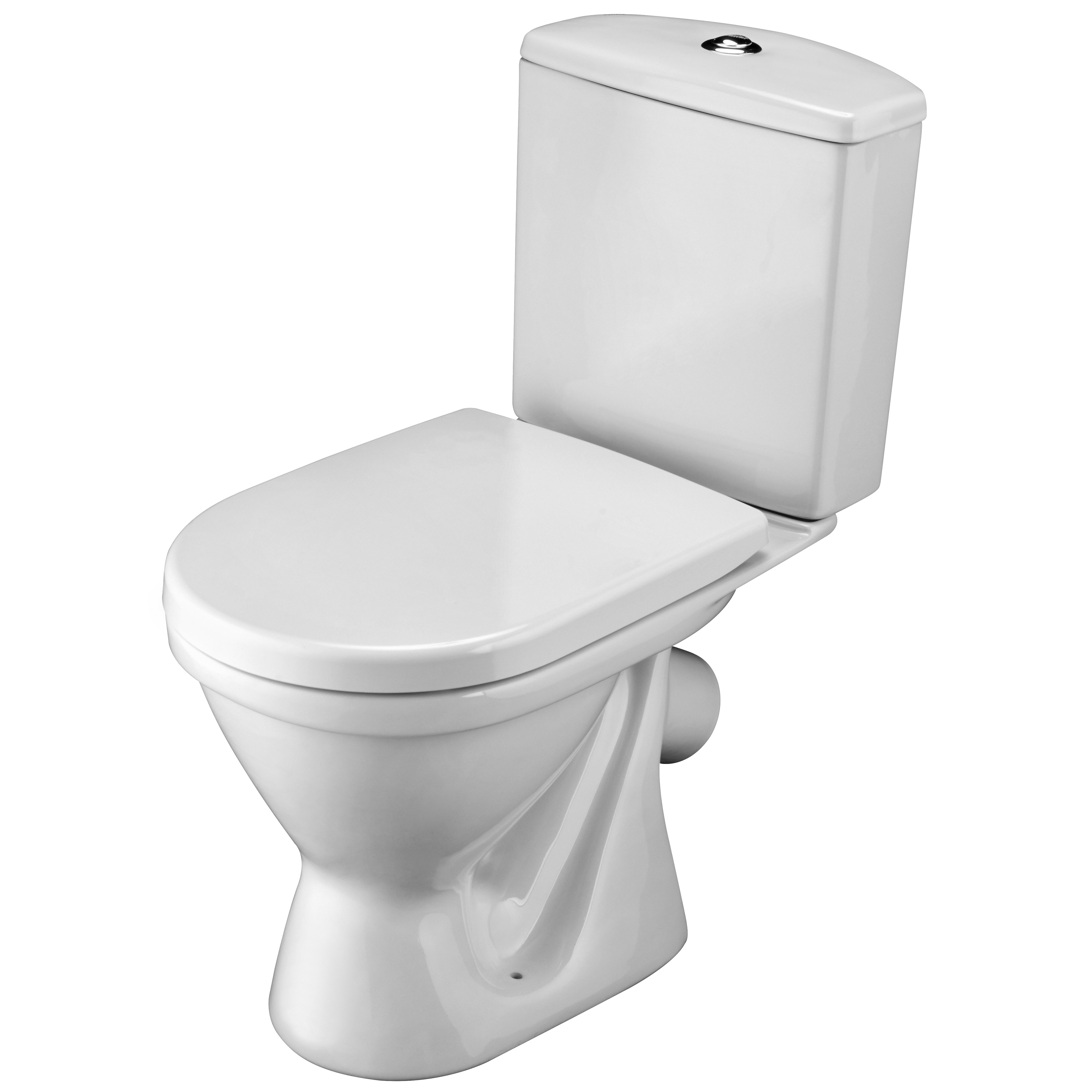 Унитаз-компакт Santek Алькор 1WH302140 с сиденьем, белый