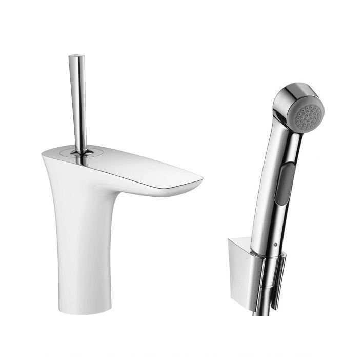 Смеситель Hansgrohe PuraVida 15275400 для раковины с гигиеническим душем