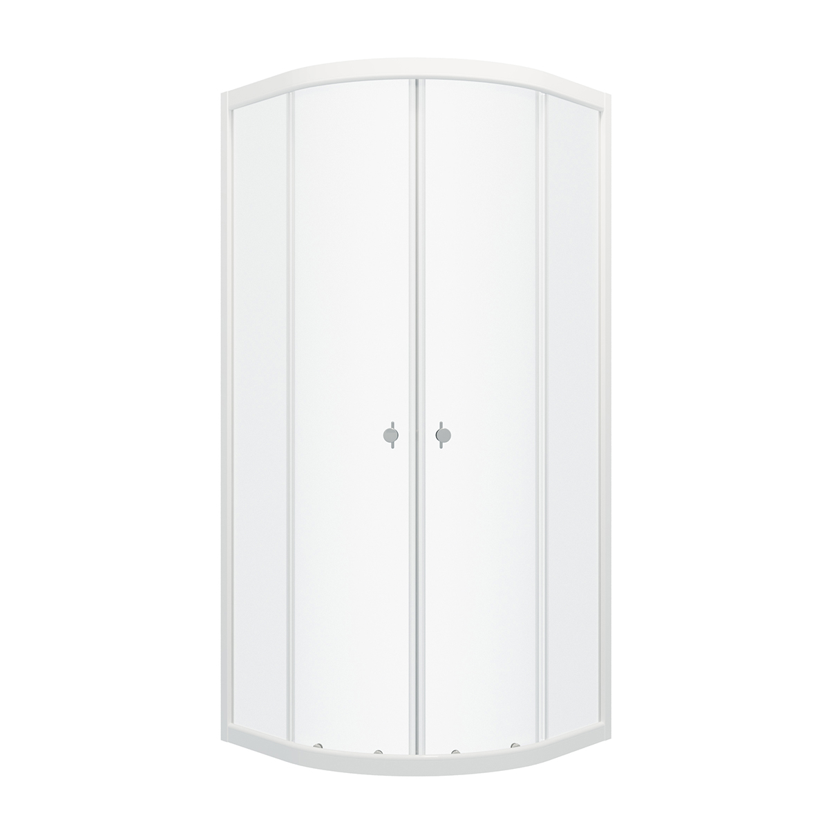 Душевой уголок Triton Ультра 90x90x174,5 см, без поддона, стекло прозрачное, профиль белый