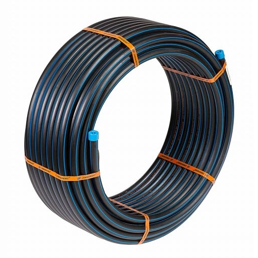 Труба ПНД Джилекс Хит PE100 20x1,6 PN 10 для питьевой воды, бухта 50 м