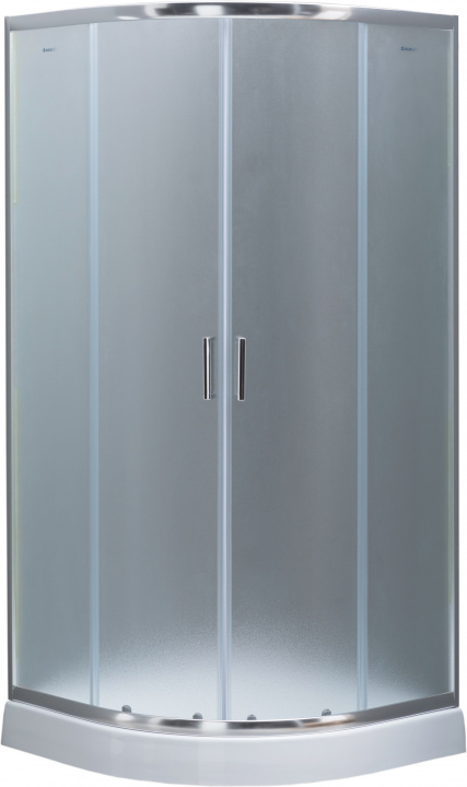 Душевой уголок Aquanet SE-800Q 800x800, стекло с узором, профиль хром