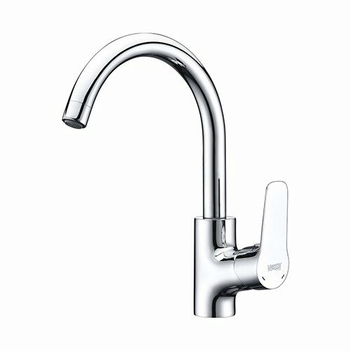 Смеситель Wasserkraft Lippe 4507 для кухни, хром глянцевый