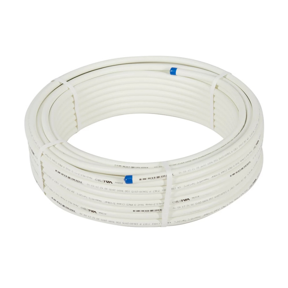 Труба металлопластиковая Valtec 16 x 2,0 мм, бухта 100 м, V1620.100