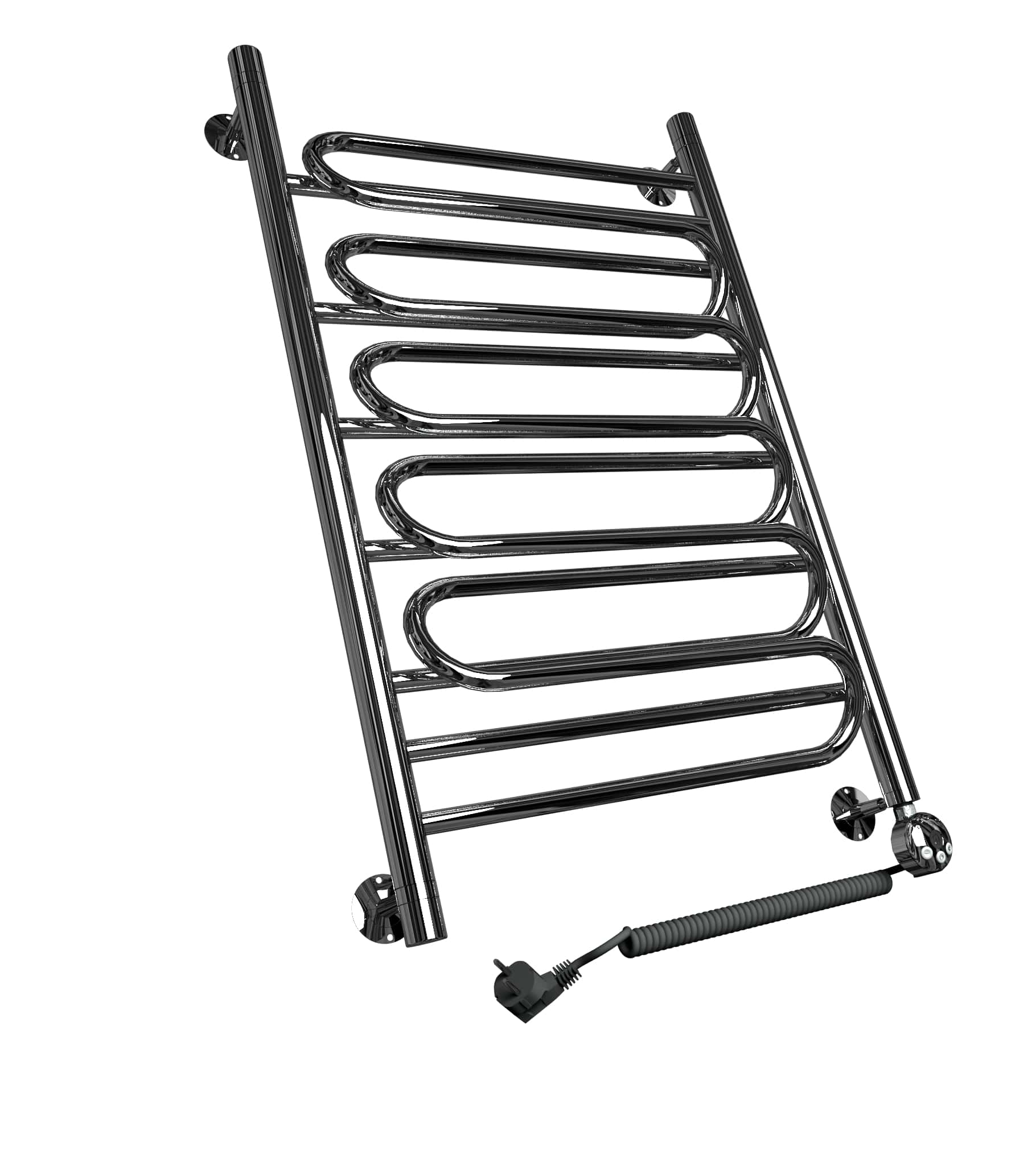 Полотенцесушитель электрический Двин Ww electro 800x600, ТЭН справа