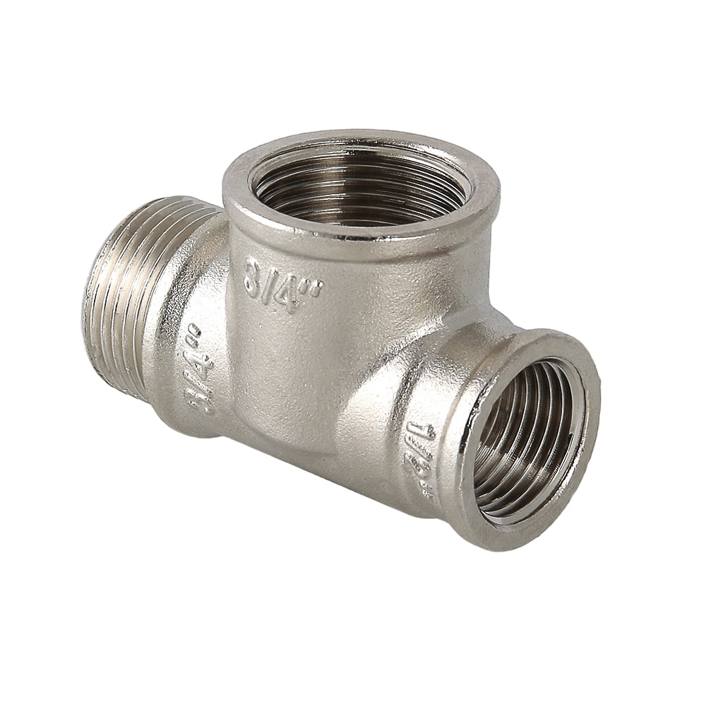 Тройник Valtec 3/4" ВР x 3/4" ВР x 3/4" НР, латунный, VTr.134.N.0005