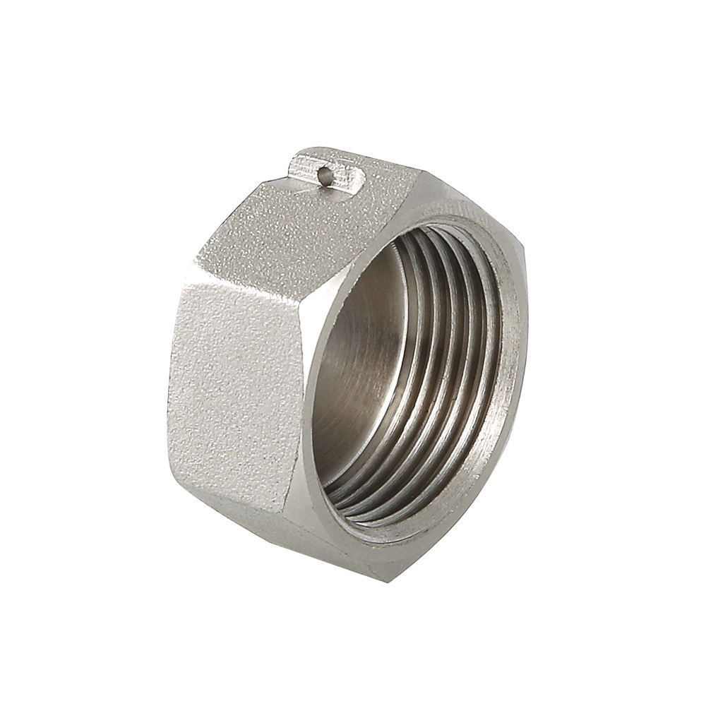 Заглушка Valtec 1/2" ВР, с ушком для пломбировки, латунный, VTr.603.N.0004