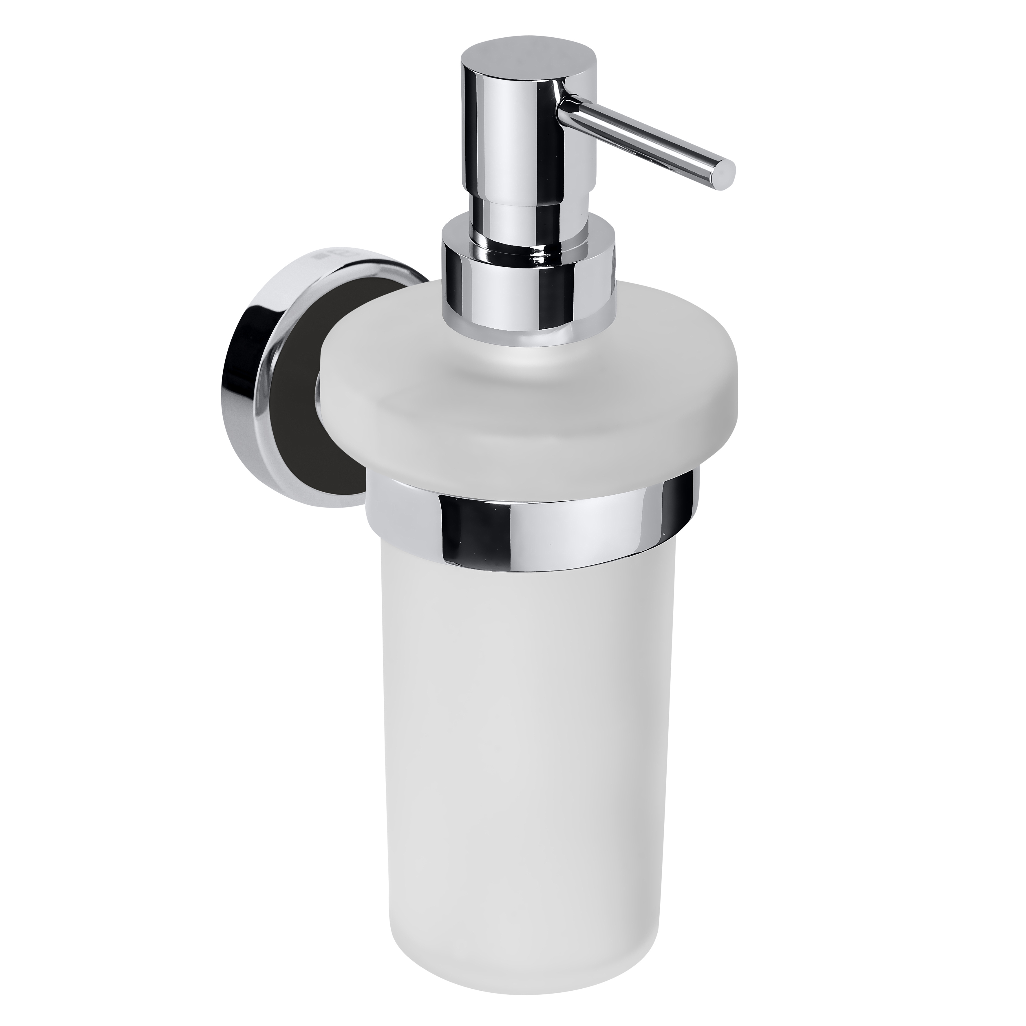 Дозатор  Bemeta Trend-I для жидкого мыла, стекло матовое, черный