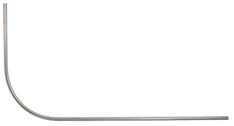 Карниз для ванны 1Marka 180x90 см г-образный, хром