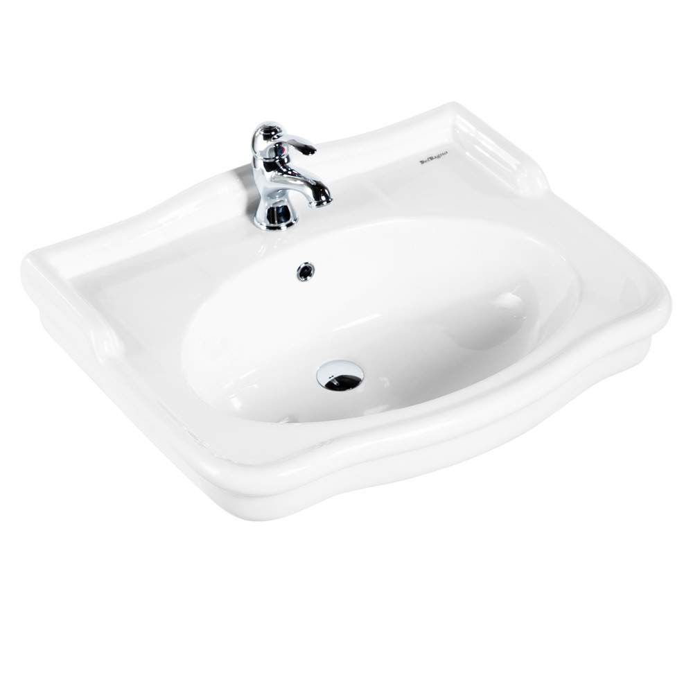 Раковина BelBagno Boheme BB115L подвесная, белый