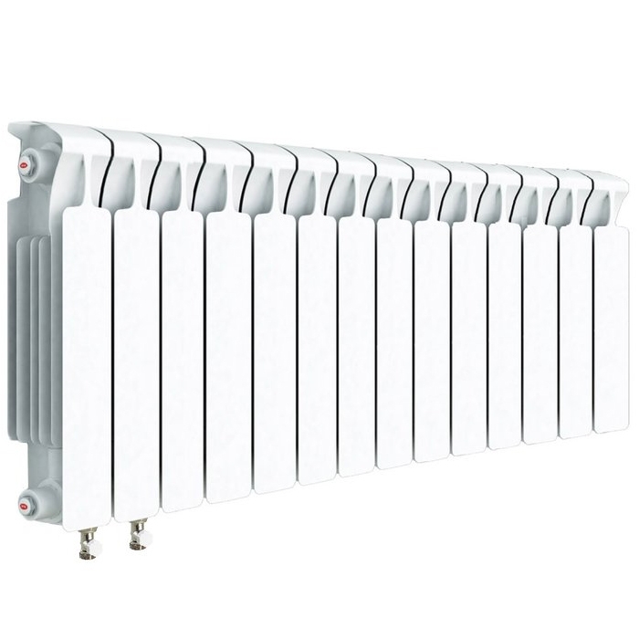 Радиатор биметаллический Rifar Monolit Ventil 500, 14 секций, нижнее подключение левое