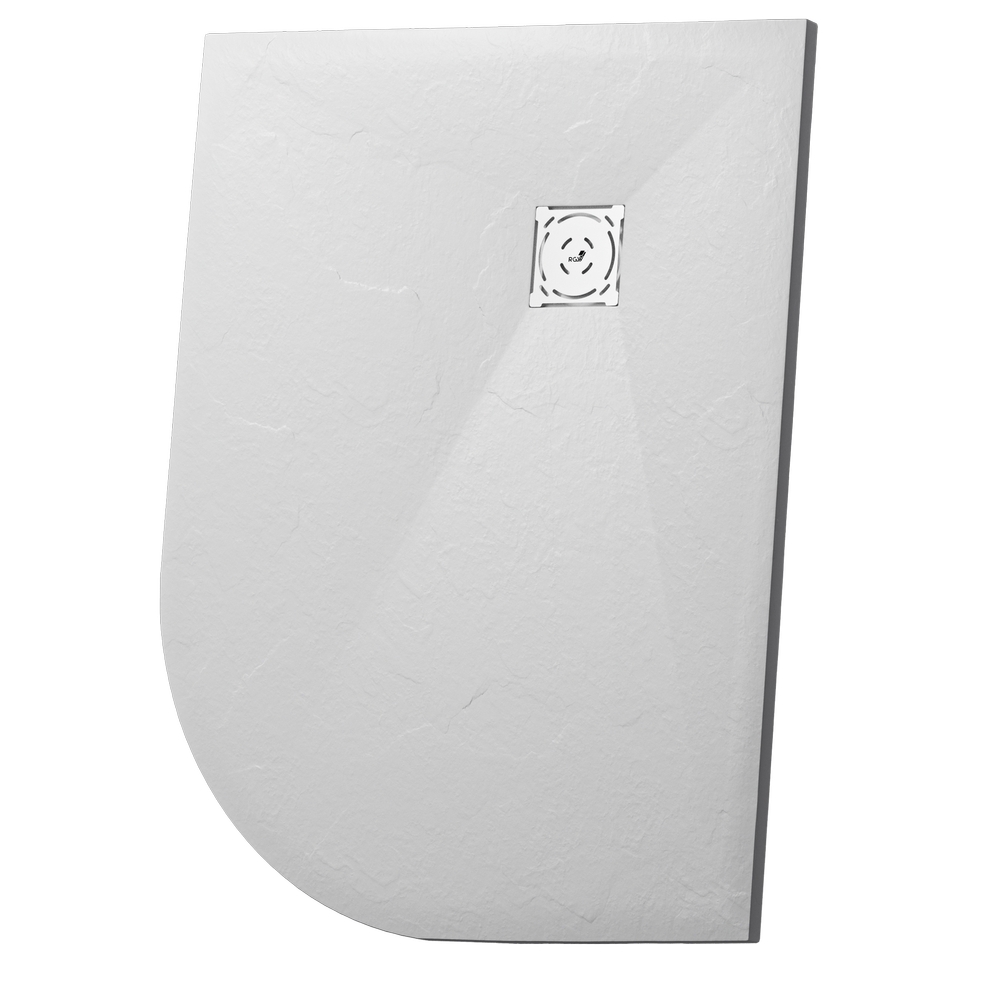 Поддон душевой RGW Stone Tray ST/AL-W асимметричный, левый 120x80 см, белый