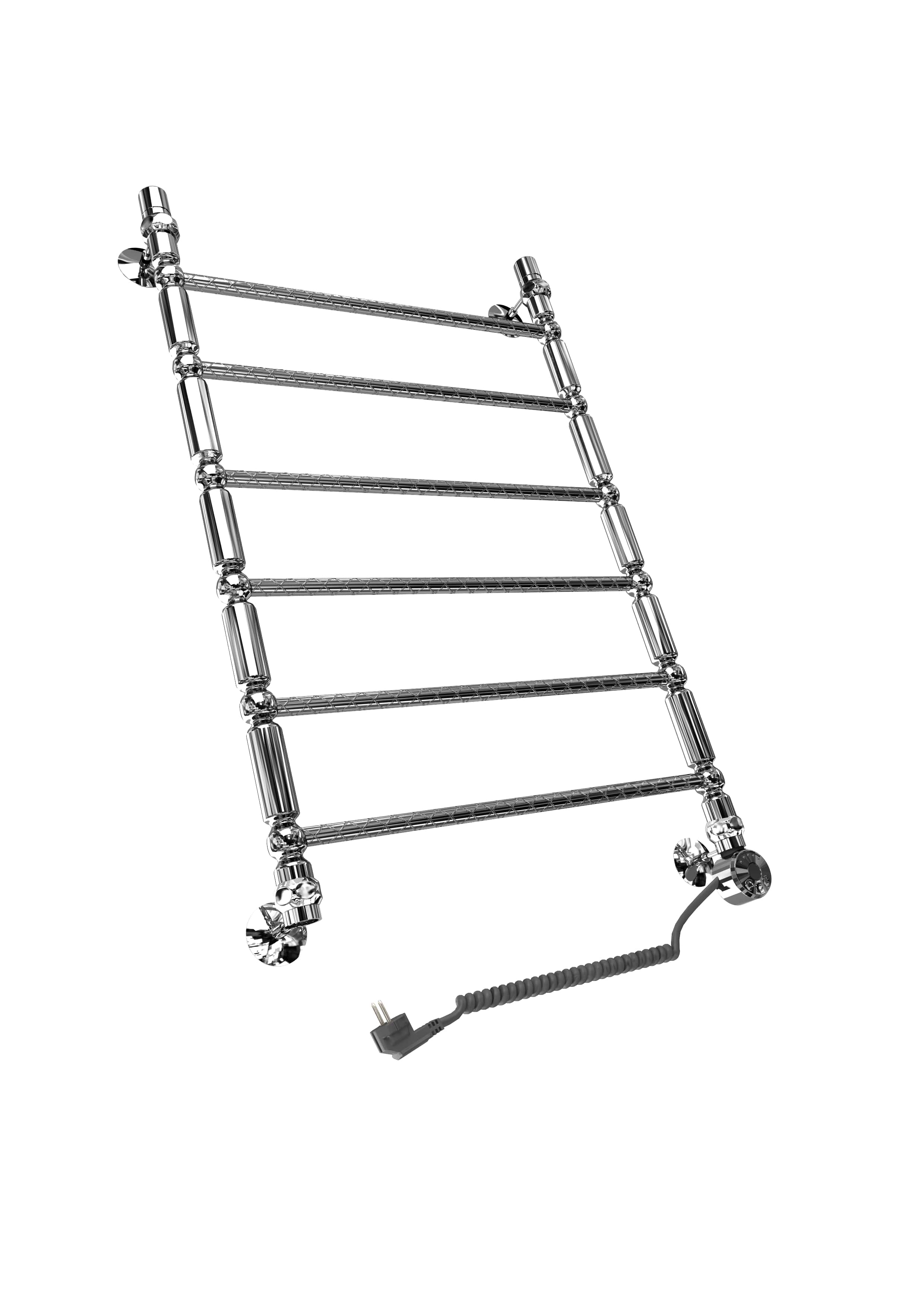Полотенцесушитель электрический Двин Bubble 2 electro 800x500, ТЭН справа