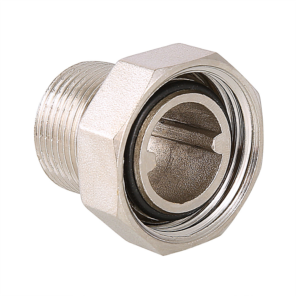 Полусгон Valtec 3/4" НР с накидной гайкой, латунный, VTr.015.N.05