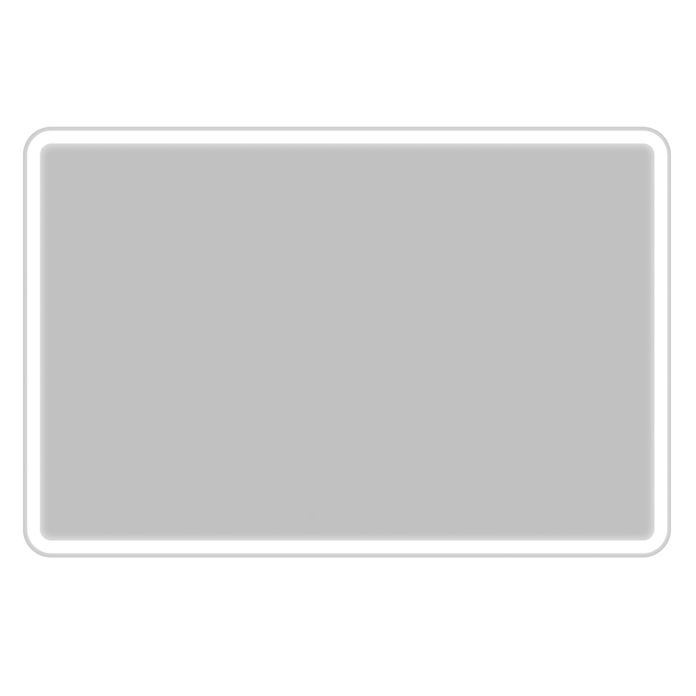 Зеркало BelBagno Marino SPC-MAR-1200-800-LED-BTN с встроенным светильником и кнопочным выключателем, 12W, 220-240V