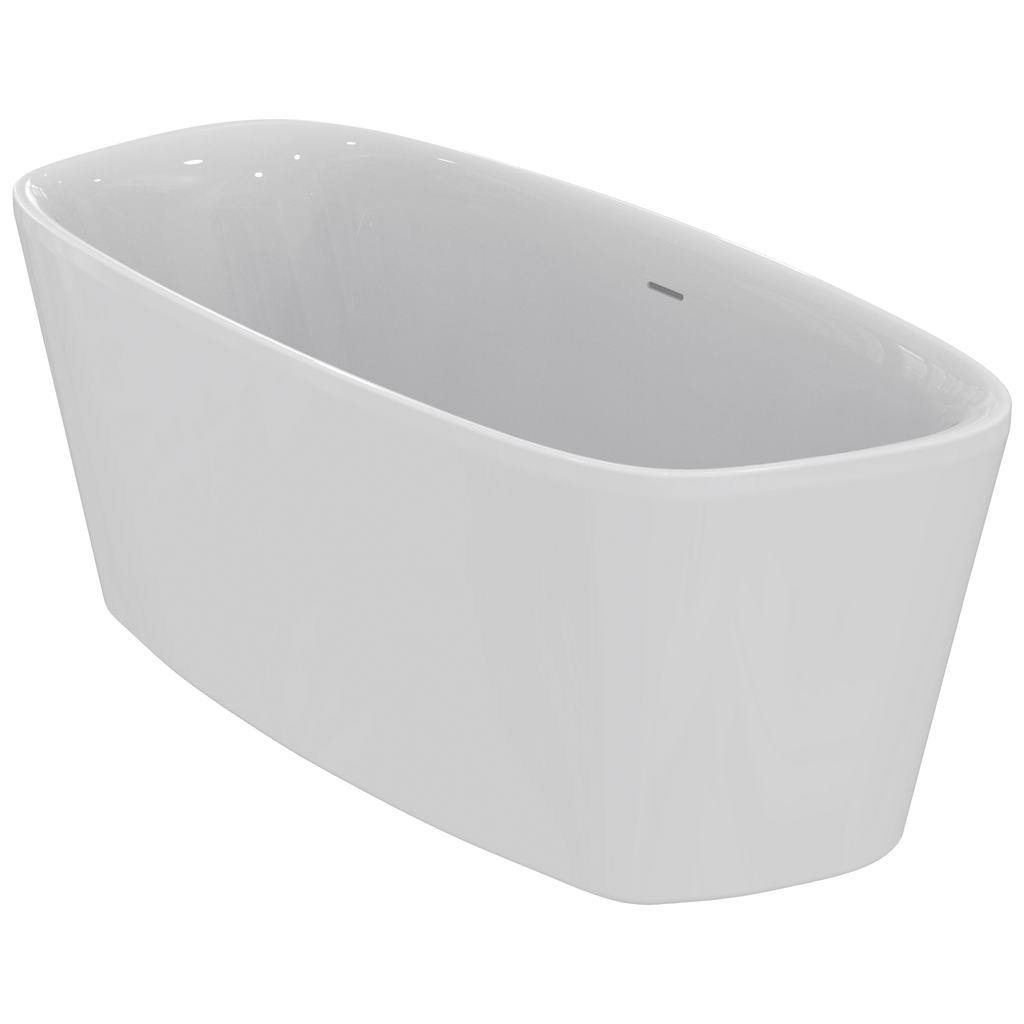 Ванна акриловая Ideal Standard Dea E306601 170х75 с ножками и сливом-переливом Click-Clack