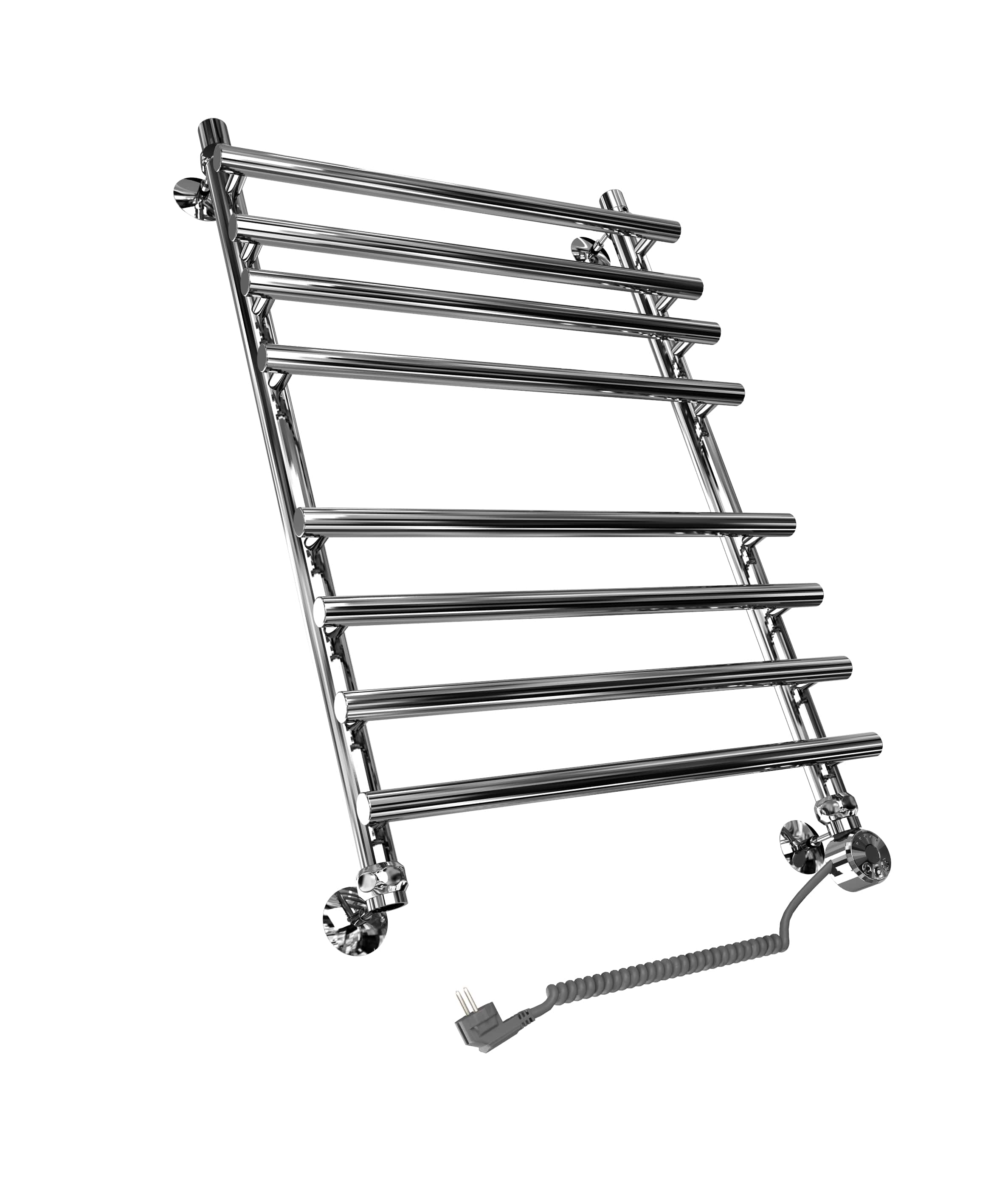 Полотенцесушитель электрический Двин N primo electro 600x500, ТЭН справа