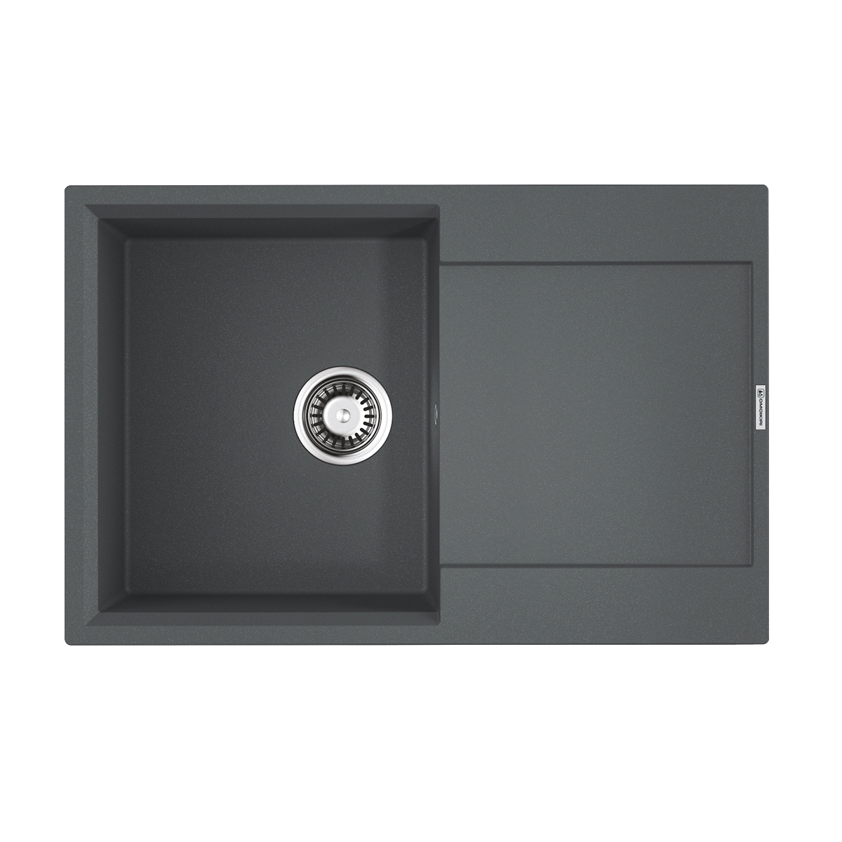 Мойка кухонная Omoikiri Daisen 78T-GR tetogranit / leningrad grey