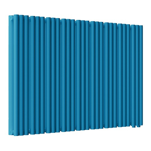 Радиатор стальной Empatiko Takt LR2-1072-500 Night Blue 1072x536 27 секций, вертикальный 2-трубчатый, нижнее подключение, синий вечерний