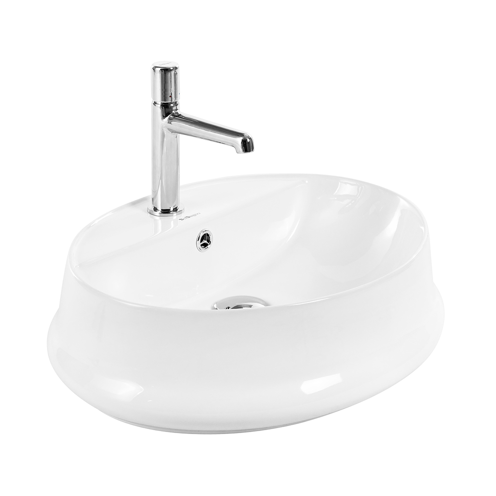Раковина BelBagno BB1399 накладная, белый