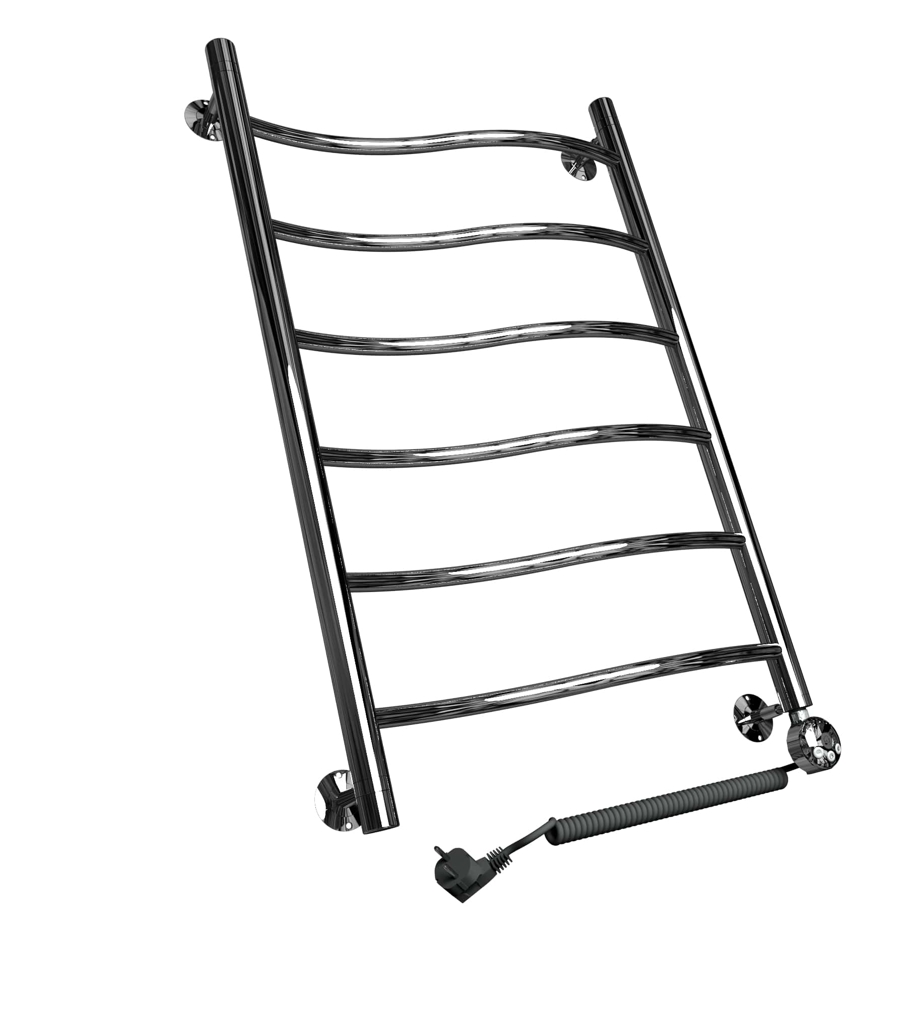 Полотенцесушитель электрический Двин I electro 500x400, ТЭН справа
