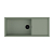 Мойка кухонная Omoikiri Sintesi 116-WG artceramic / wind green