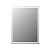 Зеркало BelBagno SPC-GRT-600-800-LED-BTN 600x30x800 с встроенным светильником и кнопочным выключателем, 12W, 220-240V