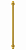 Полотенцесушитель водяной Сунержа Хорда 600х195 подключение вертикальное / горизонтальное, золото