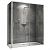 Душевой уголок Abber Komfort AG93140-S92 без поддона, 140x90x200 см, стекло прозрачное / профиль хром
