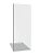 Стенка боковая Good Door Galaxy SP-70-C-CH  профиль хром, стекло прозрачное
