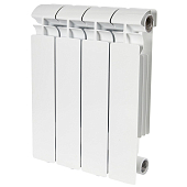 Радиатор алюминиевый Stout Alpha 350, 4 секции, боковое подключение, SRA-2310-035004