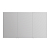 Шкаф зеркальный BelBagno SPC-3A-DL-BL-1200 1200x126x700 с нижней подсветкой дверей, с розеткой и сенсорным выключателем, сатин