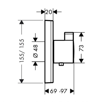 SMESITEL_DLYA_DUSHA_HANSGROHE_SHOWERSELECT_HIGHFLOW_15760000_MONTAZHNAYA_SKHEMA_1
