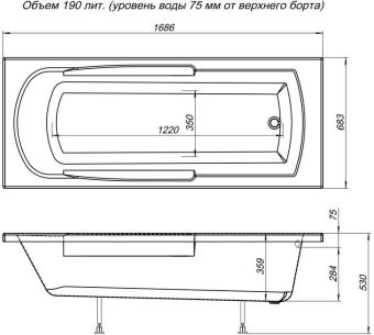 FRONTALNAYA_PANEL_DLYA_VANNY_AQUANET_EXTRA_170_MONTAZHNAYA_SKHEMA_1