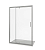 Душевая дверь Good Door Orion WTW- PD-130-C-CH  профиль хром, стекло прозрачное