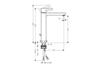 SMESITEL_DLYA_RAKOVINY_HANSGROHE_METRIS_S_31022000_MONTAZHNAYA_SKHEMA_1