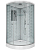 Душевая кабина Niagara Lux NG-7701W 90x90 см, стекло прозрачное / профиль хром