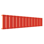 Радиатор стальной Empatiko Takt S1-1912-200 Friendly Red 1912x236 48 секций, вертикальный 1-трубчатый, боковое подключение, красный (Friendly Red)