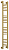 Полотенцесушитель водяной Сунержа Богема+ прямая 1200х150 подключение универсальное, золото матовое