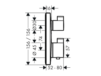 SMESITEL_DLYA_DUSHA_HANSGROHE_ECOSTAT_SQUARE_15714000_MONTAZHNAYA_SKHEMA_1