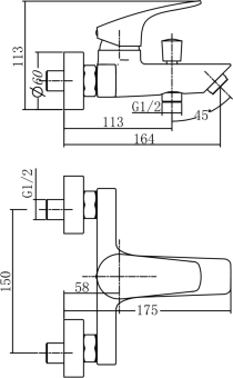 SMESITEL_DLYA_VANNY_S_DUSHEM_AQUANET_STATIC_AF330_20C_MONTAZHNAYA_SKHEMA_1