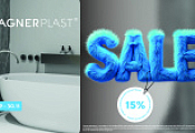 Ванны и панели от Vagnerplast со скидкой -15%
