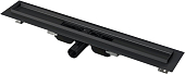Душевой лоток AlcaPlast APZ101 BLACK-1450 гидрозатвор мокрый