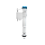 Клапан впускной Iddis Fill Valve F012400-0007 для керамических бачков, нижний подвод