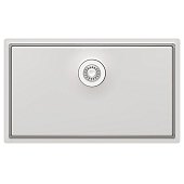 Мойка кухонная Florentina Оптима-HM 700.400.10.10, перелив в чаше, нержавеющая сталь / сатинированная