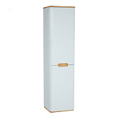 Шкаф-пенал подвесной VitrA Sento 40 см, левый, с корзиной для белья, белый матовый